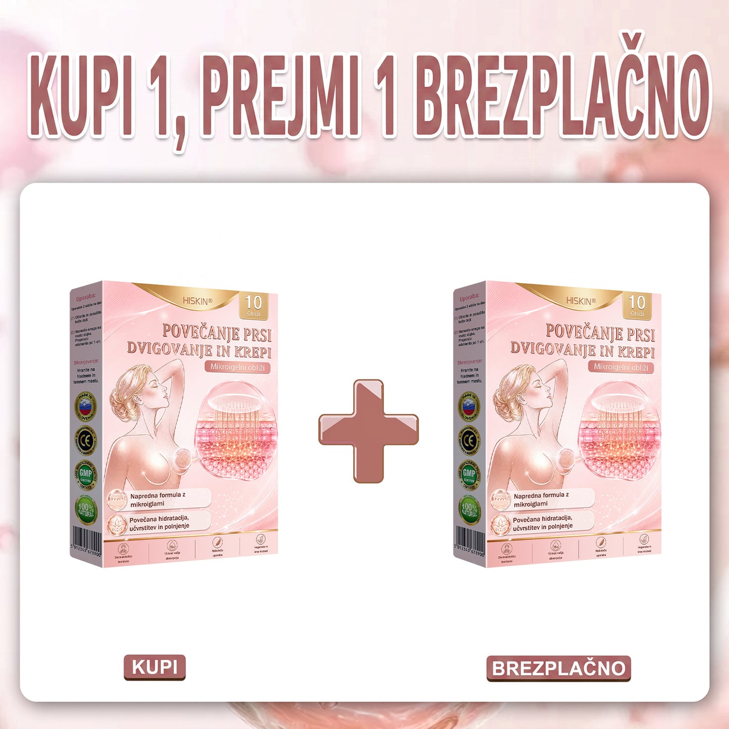 HISKIN® 🎁🎁🎁 Na voljo je le še 10 paketov! Zagotovite si dodatnih 50 % popusta! Ne zamudite te ponudbe, saj bo naslednja priložnost šele prihodnje leto.