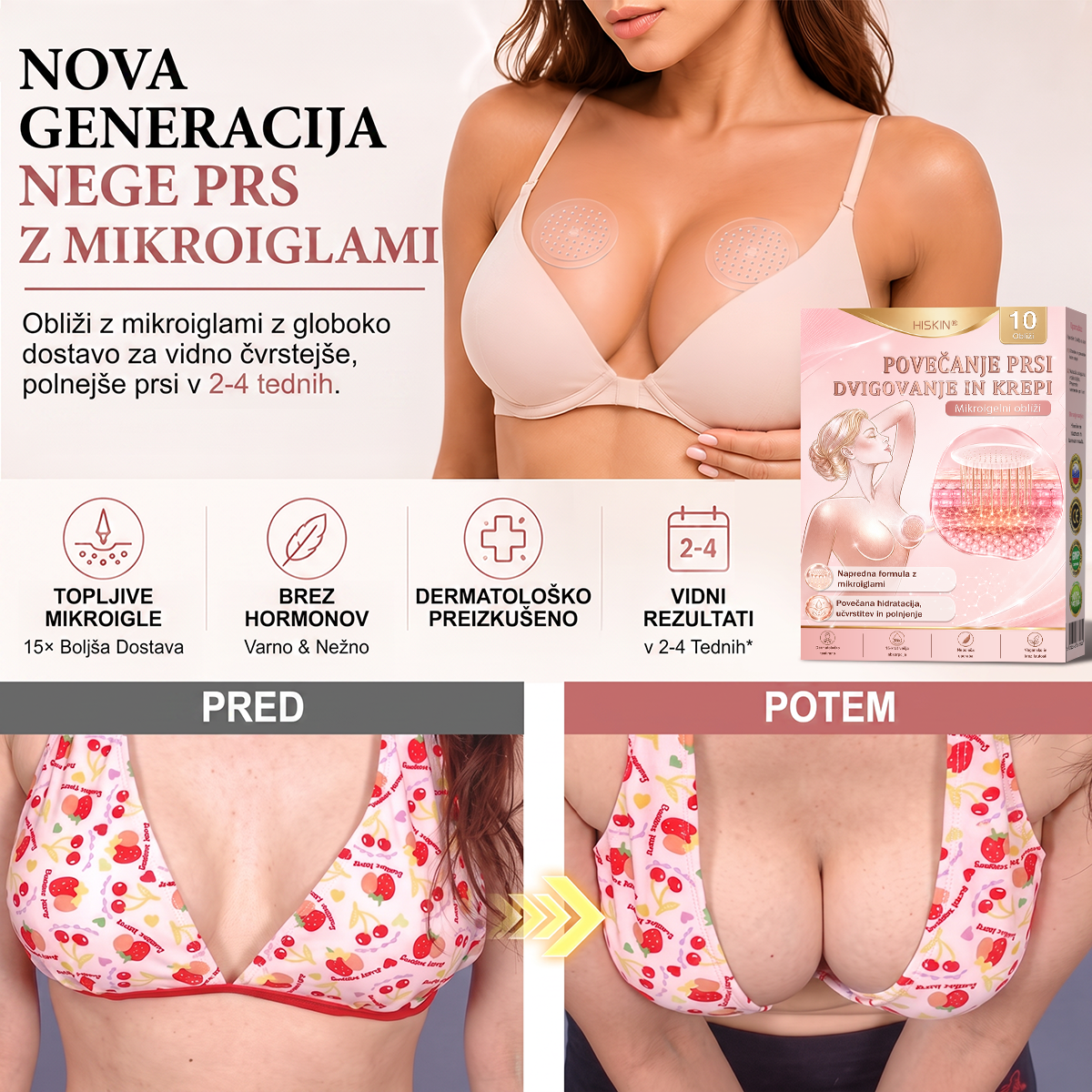 HISKIN® 🎁🎁🎁 Na voljo je le še 10 paketov! Zagotovite si dodatnih 50 % popusta! Ne zamudite te ponudbe, saj bo naslednja priložnost šele prihodnje leto.
